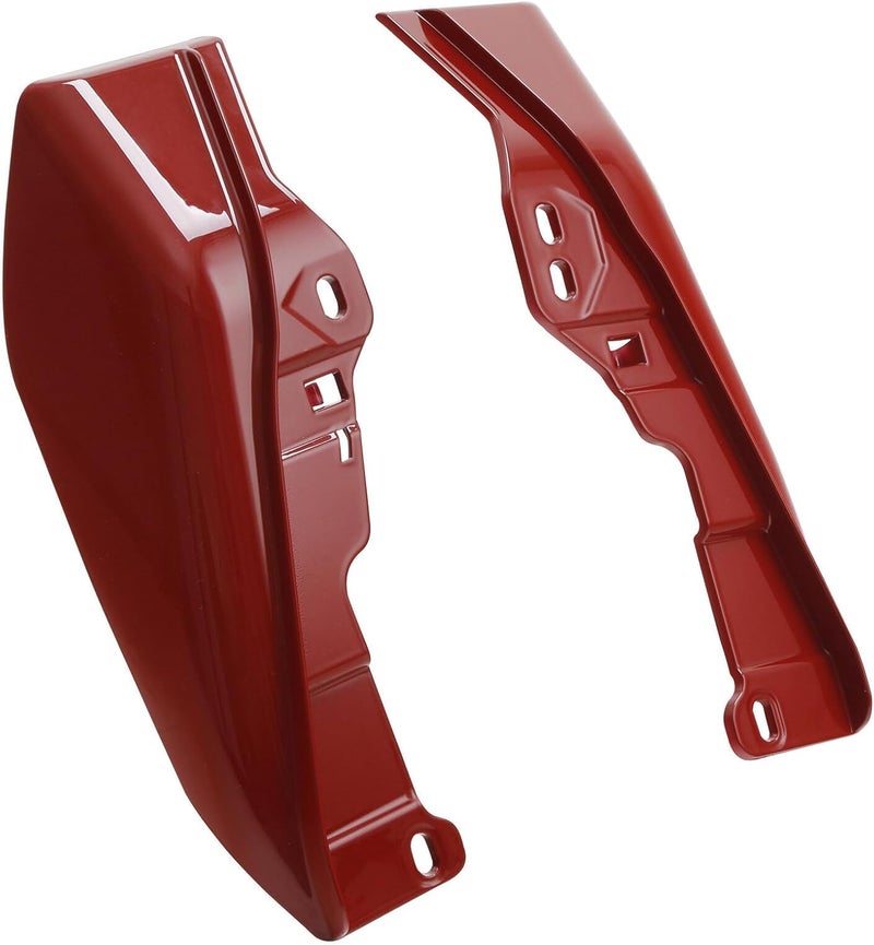 HR3 Orange Lava/Dark Alloy Mid Frame Air Deflectors Heat Shield Compatible with 2018 CVO Road Glide FLTRXSE Fit for 2009-later Road King Road Glide Street Glide Electra Glide Ultra Limited - Image 3